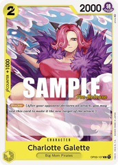Charlotte Galette - OP03-107 - C - Pillars of Strength Pre-release Promo